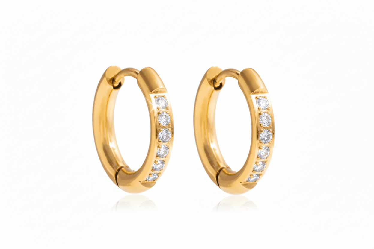 Coffret Rosée créola zirconia