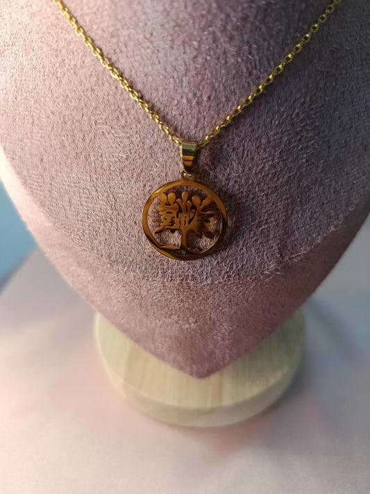 Collier arbre fantaisie