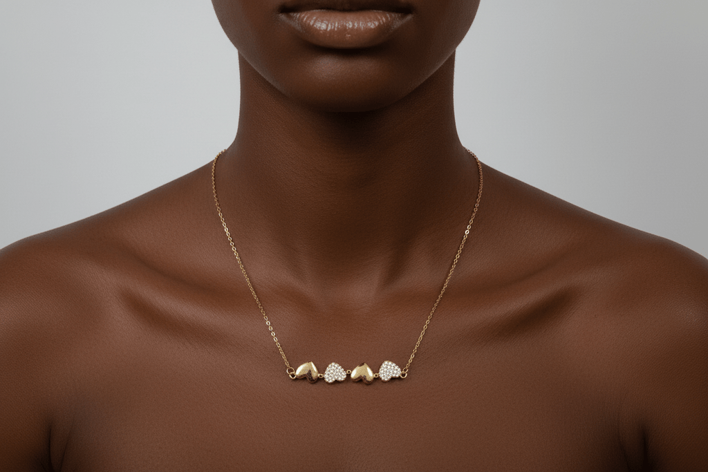 Collier pétunia