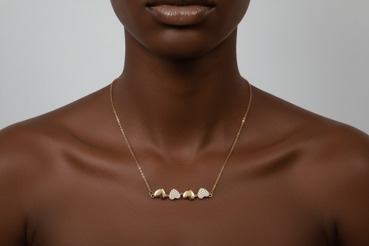 Collier pétunia