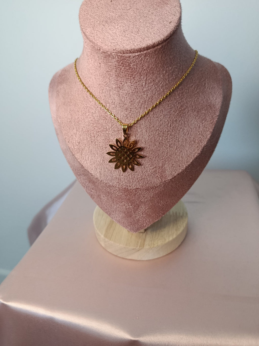 Collier tournesol