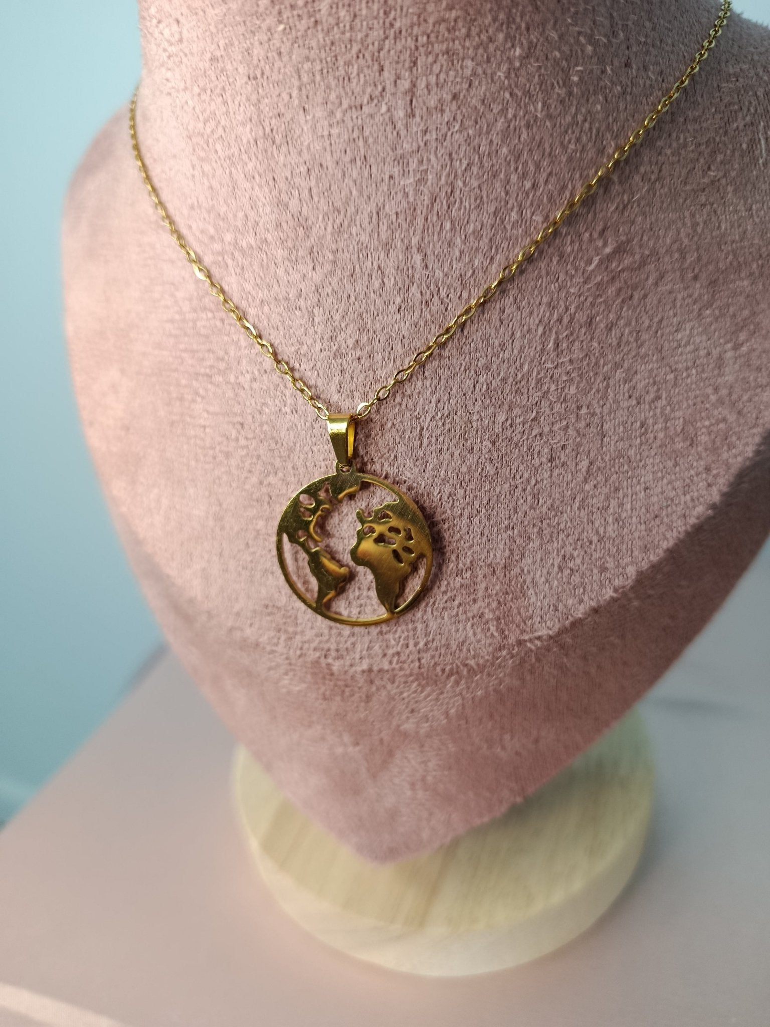 Collier Map monde